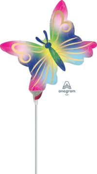 14:Satin Watercolor Butterfly