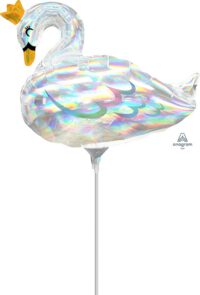14:Iridescent Swan