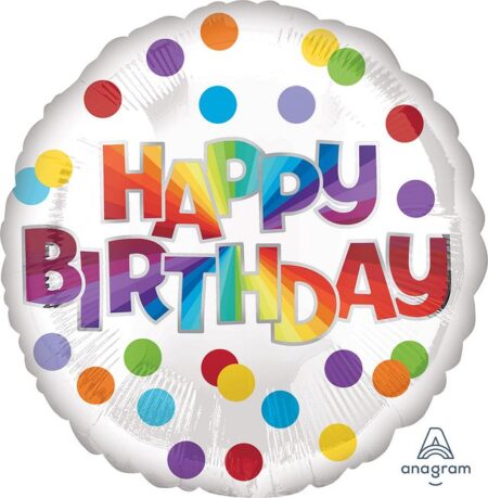 18:Happy Birthday Dots Of Color