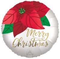 18:Satin Christmas Poinsettia