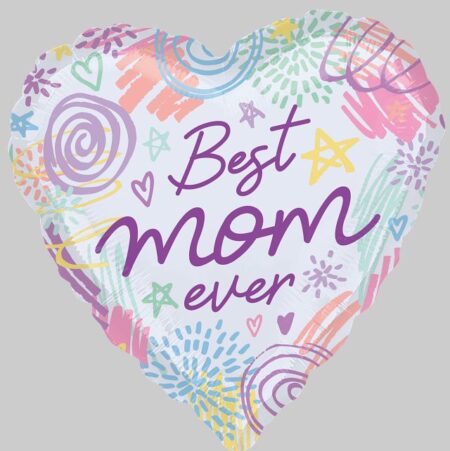 18:Best Mom Ever Sweet Scribbles