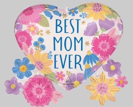 SS:Best Mom Ever Botanical Lines