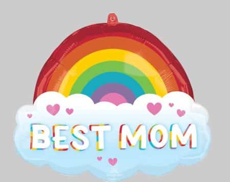 SS:Best Mom Brilliant Rainbow