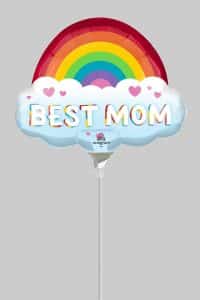 14:Best Mom Brilliant Rainbow
