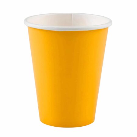 CU:Sunshine Yellow Paper Cups 8