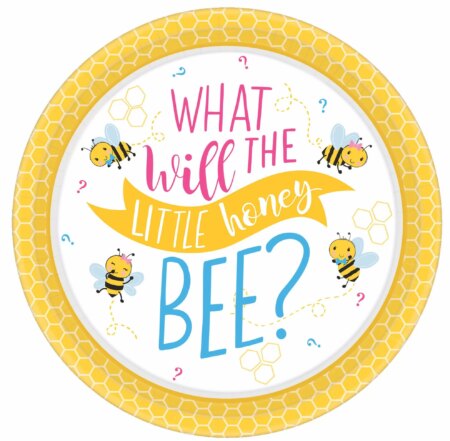 PL:What Will It Bee Paper Plates 26cm 8