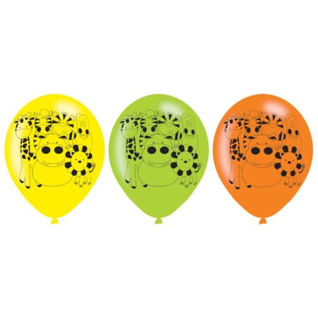 RET:Jungle Animals Latex Balloons 6