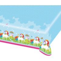 TC:Unicorn Plastic Tablecloth