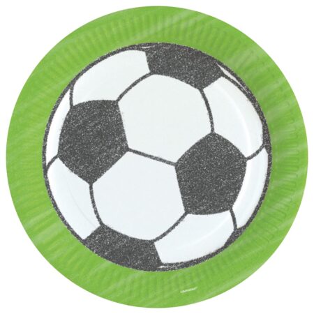 PL:Kicker Party Paper Plates 23cm 8