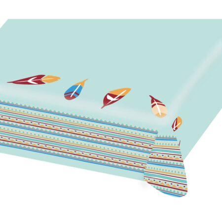 TC:Tepee & Tomahawk Paper Tablecloth