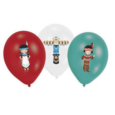 RET:Tepee & Tomahawk Latex Balloons 6