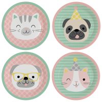 PL:Hello Pets Paper Plates 23cm 8