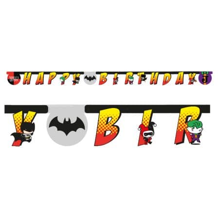 BA:Batman & Joker Letter Banner