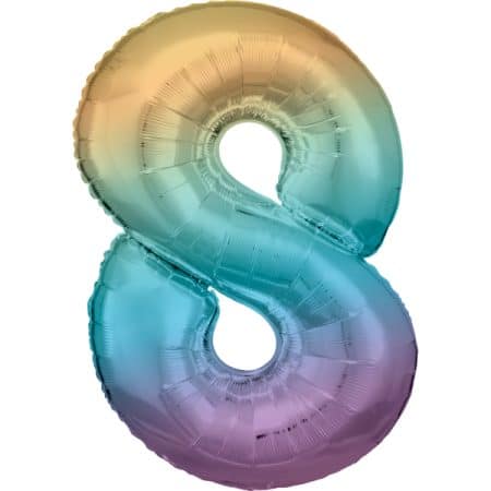 NUM:Rainbow Pastel 8