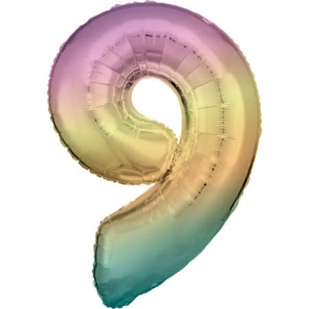 NUM:Rainbow Pastel 9