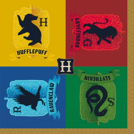 NA:Harry Potter House Napkins 33cm 16