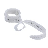Vintage Affair-Frayed Ribbon Jst Married