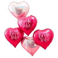 Bride Tribe – Pink & Iri Foil Balloons 5