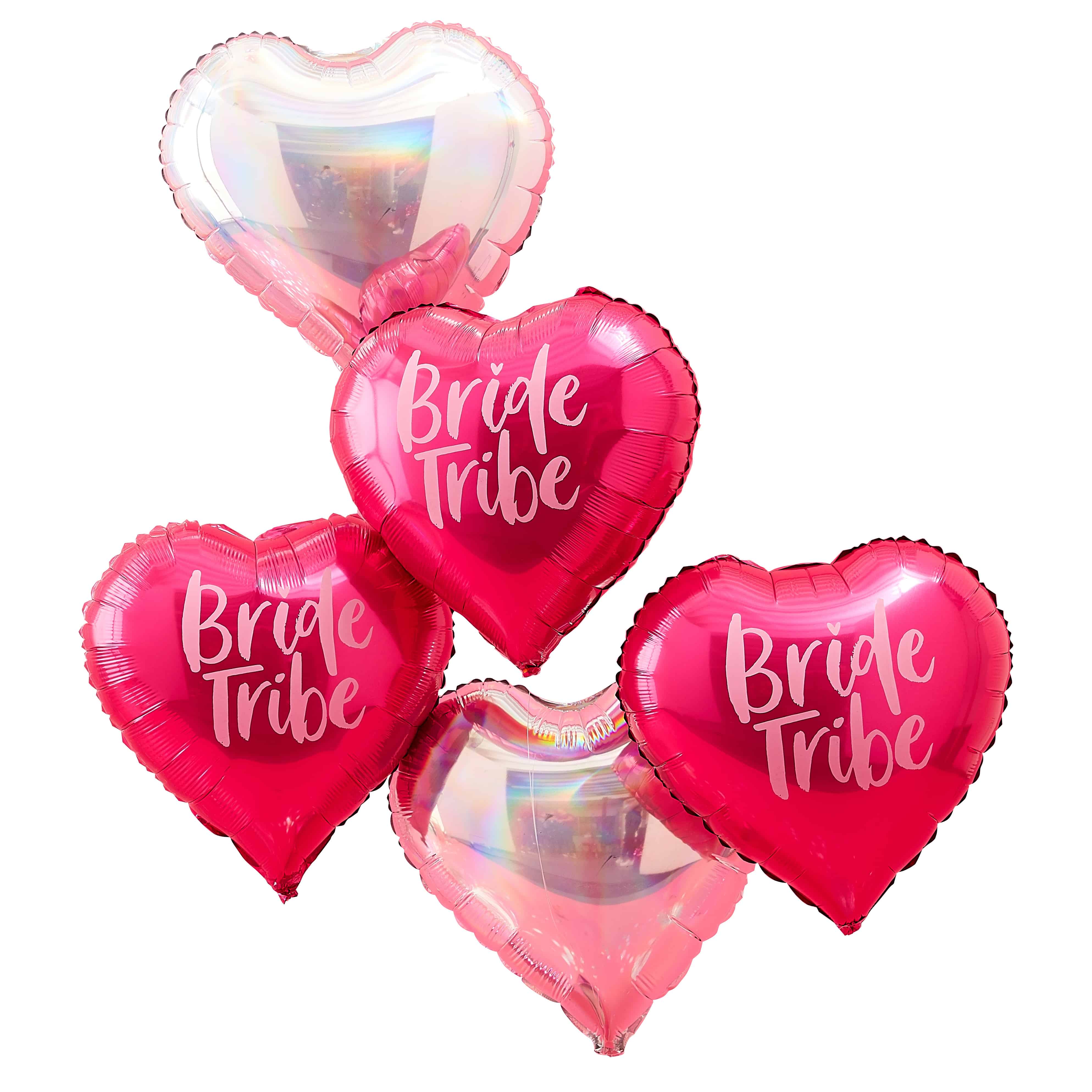 Bride Tribe – Pink & Iri Foil Balloons 5