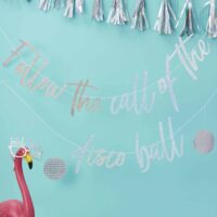 Follow The Call – Disco Ball Bunting