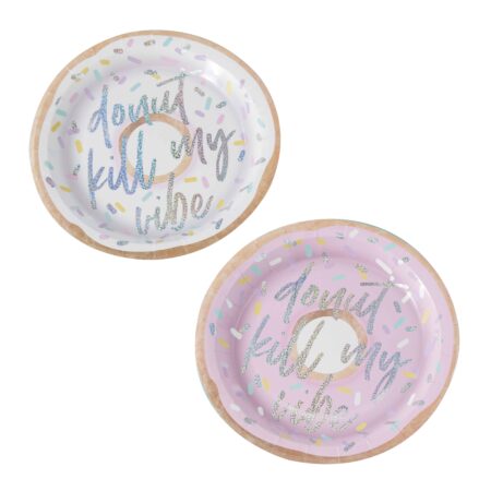 Donut - 2 Designs - Paper Plates 8