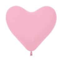 H12:Heart Fashion Solid  Pink 50