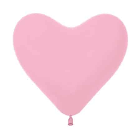 H12:Heart Fashion Solid  Pink 50