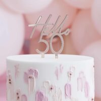 50th Birthday Cake Topper