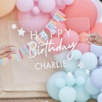 Bday Number & Letter Stencils