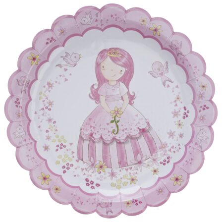 Princess Party Paper Plates