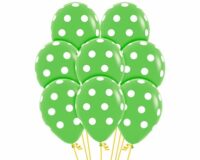 PR12:Polka White on Lime Green FS AO 50