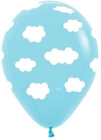 PR12:Clouds White on Blue FS AO 50