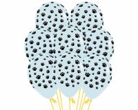 PR12:Paw Prints Black on White FS AO 50