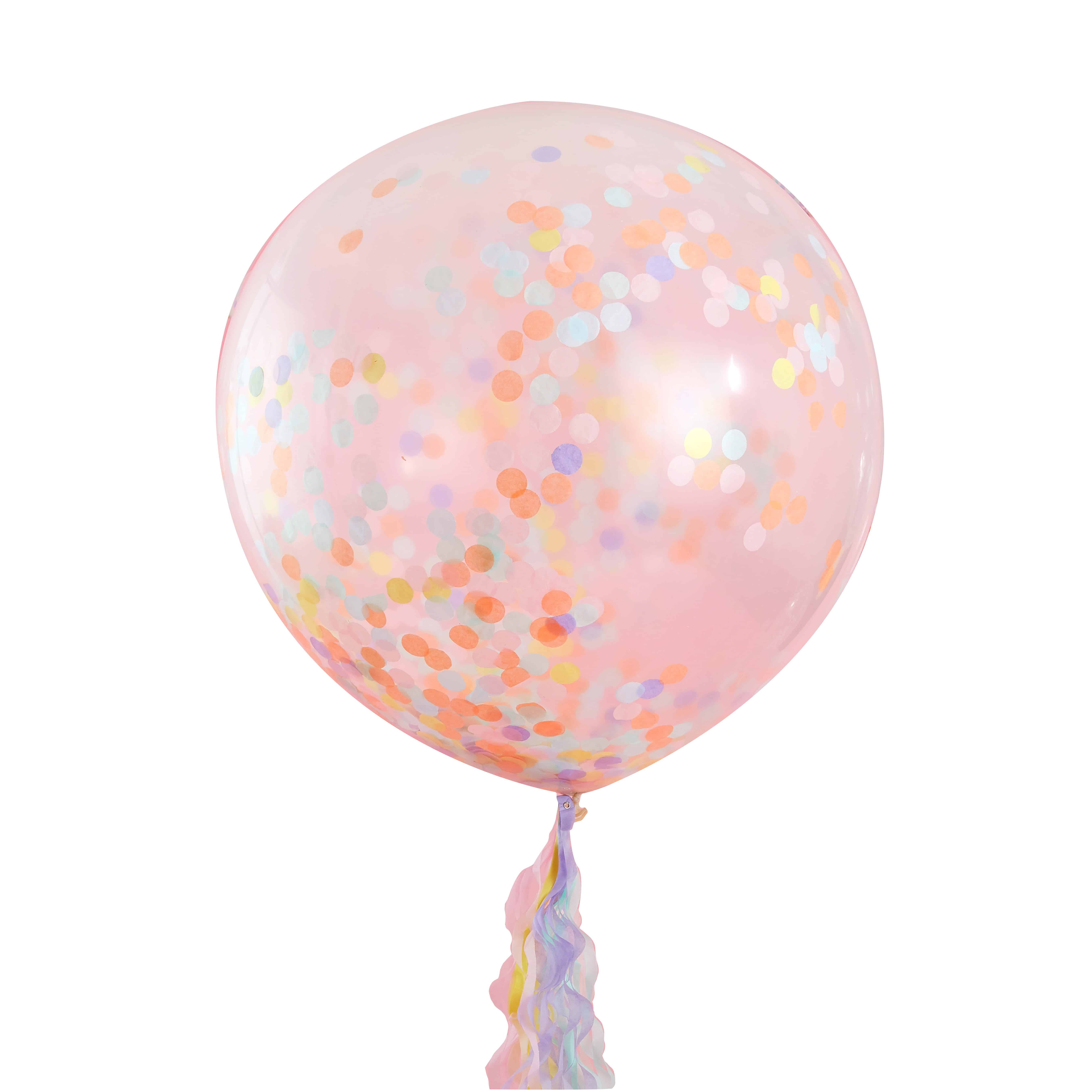36:Clear Balloons – Pastel Confetti 3