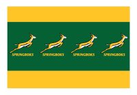 TC:Springboks Paper Tablecloth 180x120cm