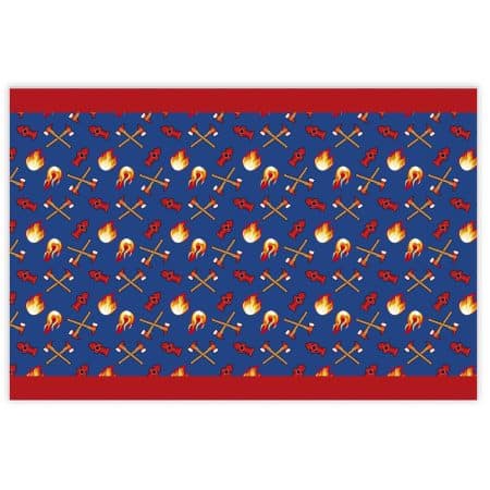 TC:Firefighter Paper Tablecloth