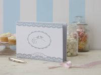 Vintage Lace Guest Book