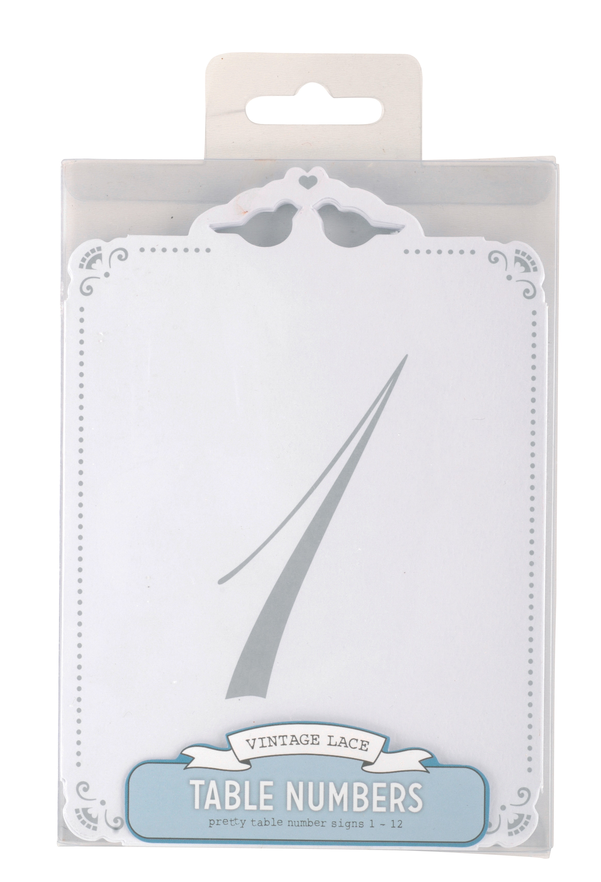 Vintage Lace Table Numbers